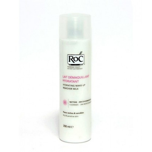 RoC leche limpiadora hidratante piel seca y piel sensible 200ml